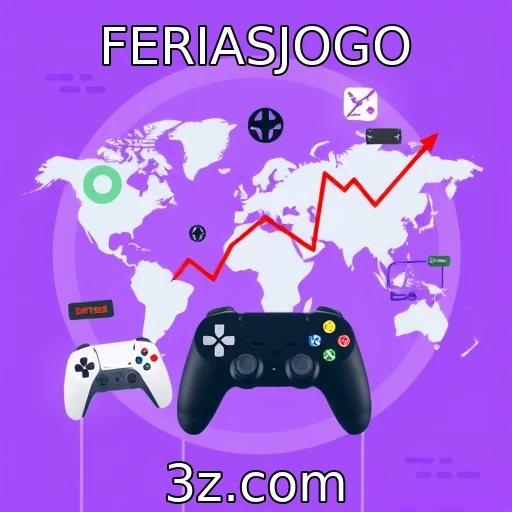 Crescimento das vendas de consoles no mercado global : FERIASJOGO